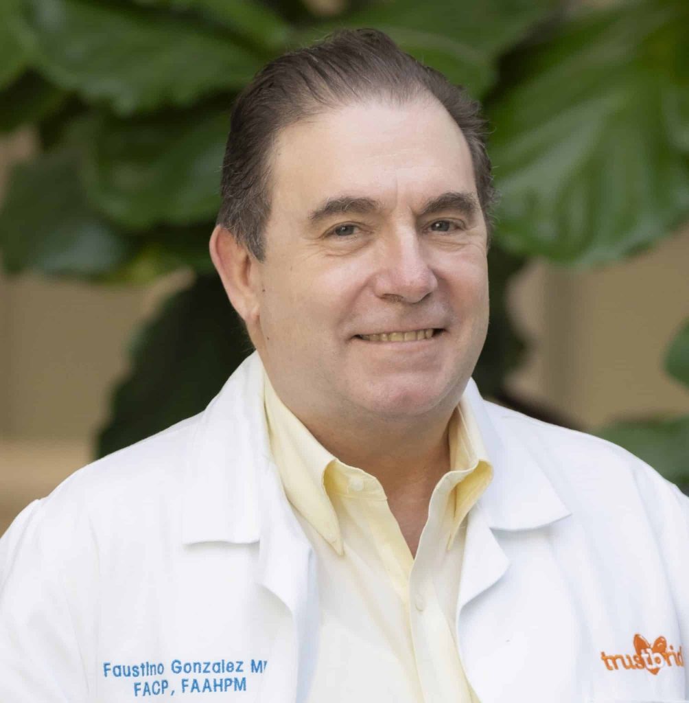 Portrait of Faustino Gonzalez, M.D.